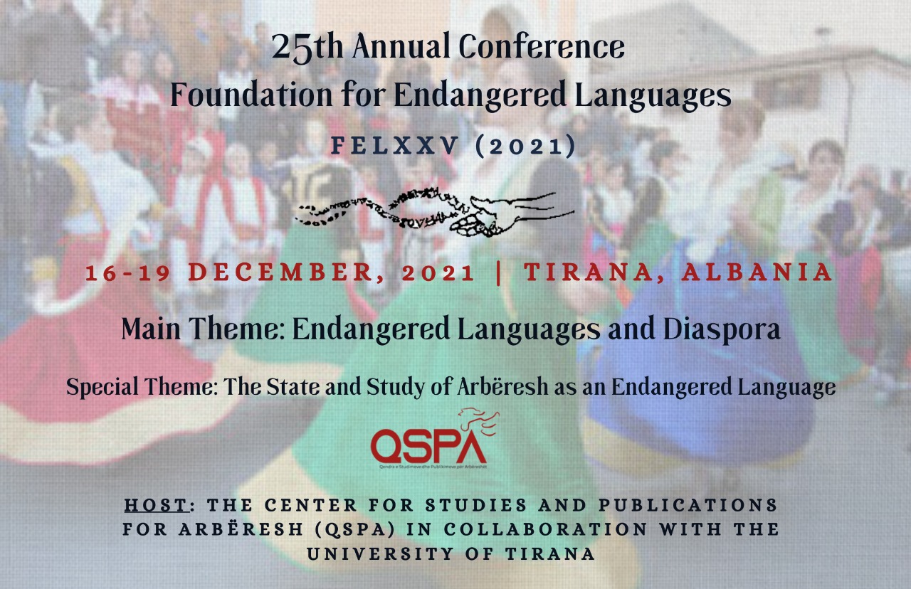 25th Annual Conference Foundation for Endangered Languages