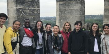 students in castles at Arles