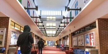 interior of languages building