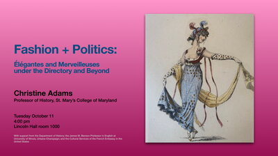 Christine Adams's Lecture Poster